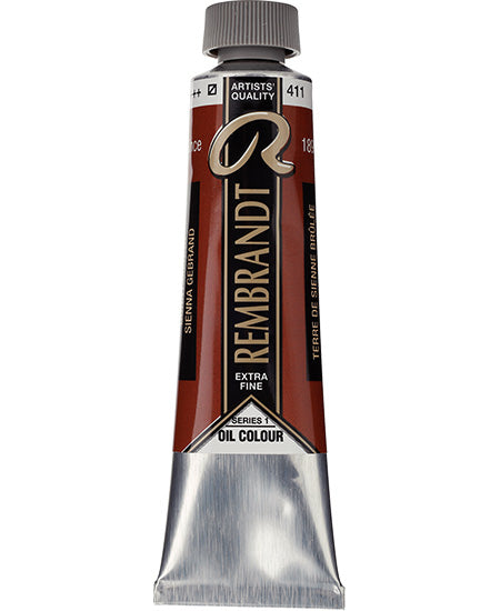 Huile rembrandt  terre de sienne brûlée - 40ml série 1