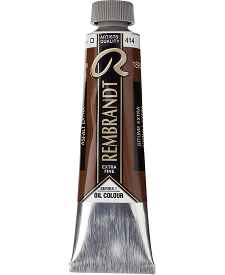 Huile rembrandt bitume - 40ml série 1