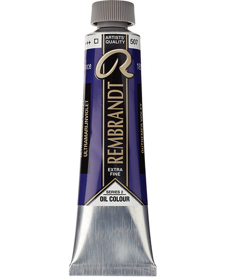 Huile rembrandt  outremer violet - 40ml série 2