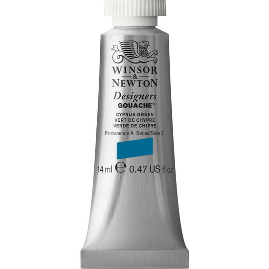 Gouache designer - 14ml - vert de chypre - s2