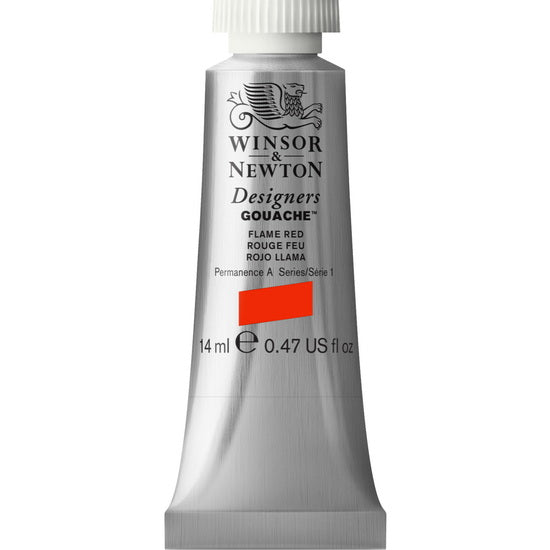 Designers gouache - 14ml - flame red - s1