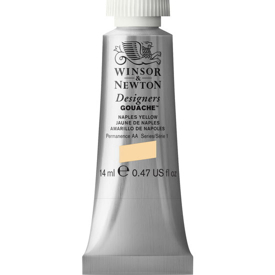 Gouache designer - 14ml - jaune de naples - s1