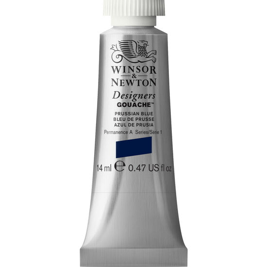 Gouache designer - 14ml - bleu de prusse - s1