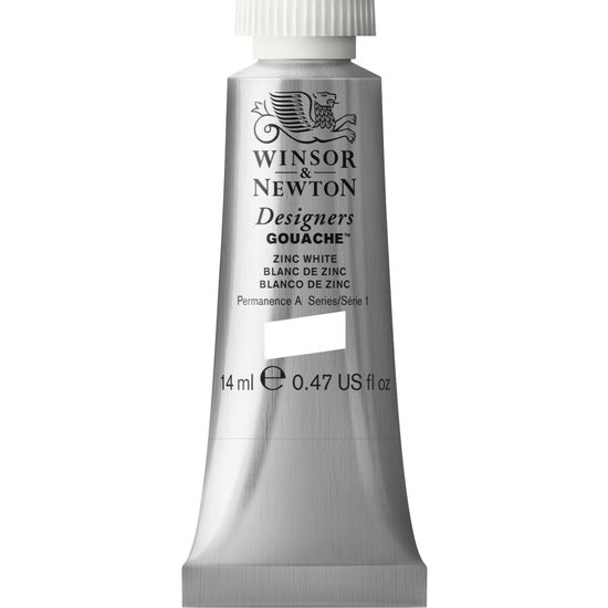 Designers gouache - 14ml - zinc white - s1