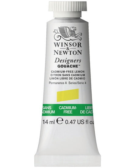 Designers gouache - 14ml - cadmium-free lemon - s4