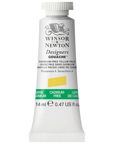 Gouache designer - 14ml - jaune pâle sans cadmium - s4