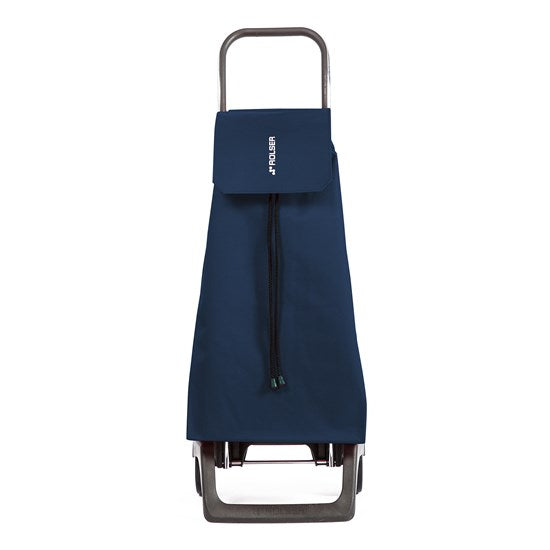 Shopping trolley 2 wheels blue