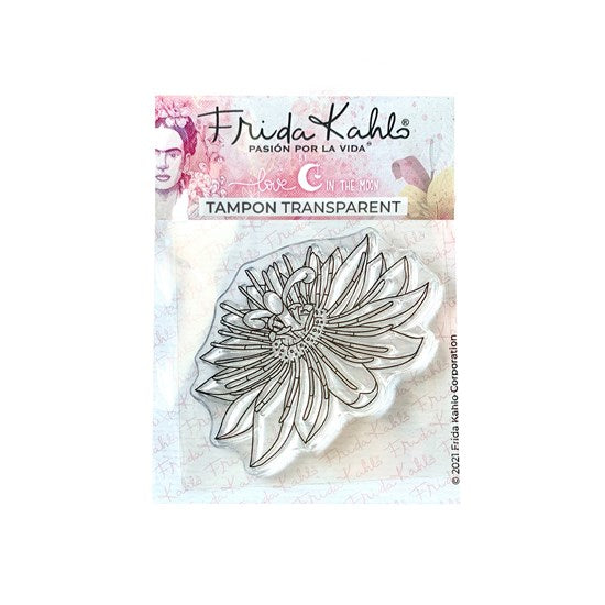 Tampon transparent - passiflore, frida kahlo