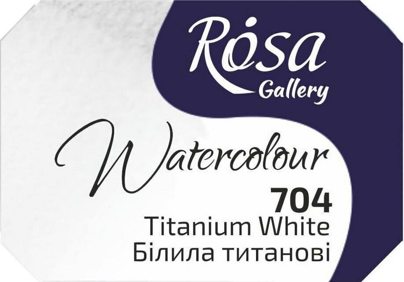Aquarelle qualité beaux-arts 2.5 ml - blanc de titane