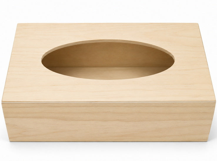 Wooden Tissue Box