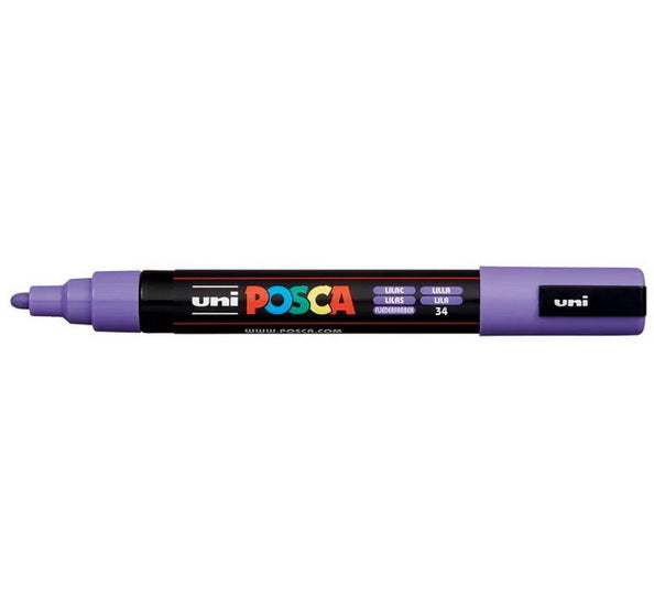Posca Marker PC-5M Bullet Tip Lilac