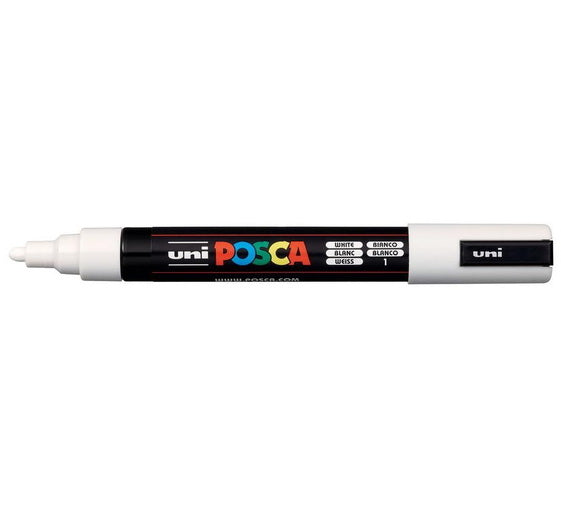Marqueur posca conique pc-5m blanc