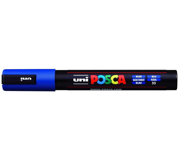 Marqueur posca conique pc-5m bleu