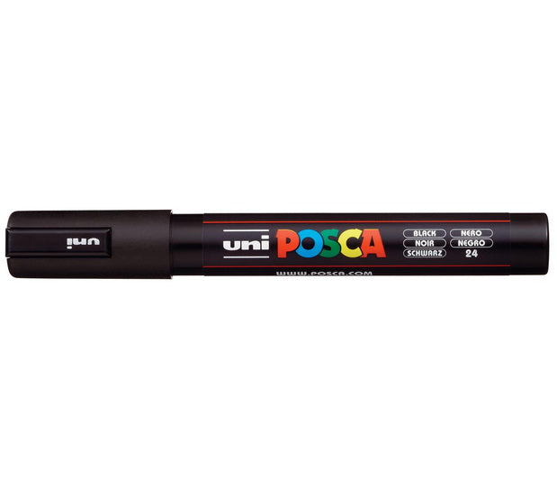 Marqueur posca conique pc-5m noir