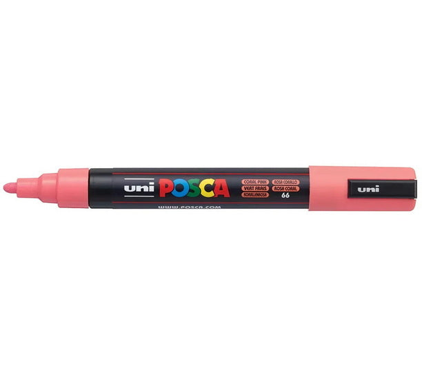 Posca Marker PC-5M Bullet Tip Coral Pink