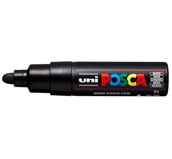 Marqueur posca conique pc-7m noir