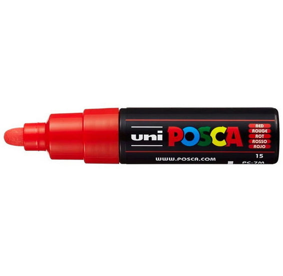 Marqueur posca conique pc-7m rouge