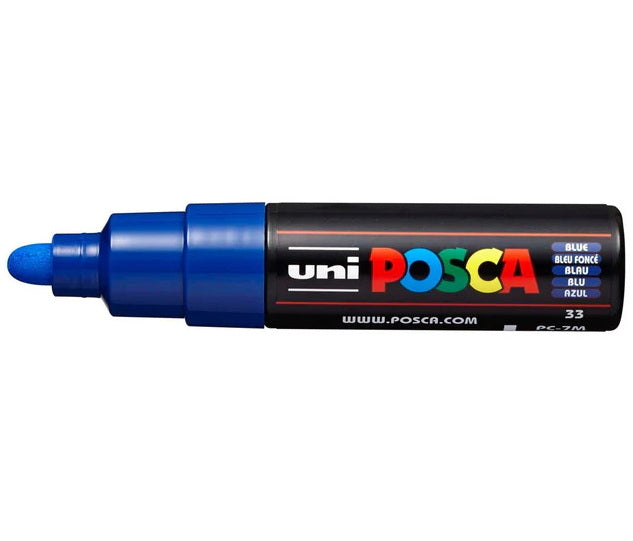 Marqueur posca conique pc-7m bleu