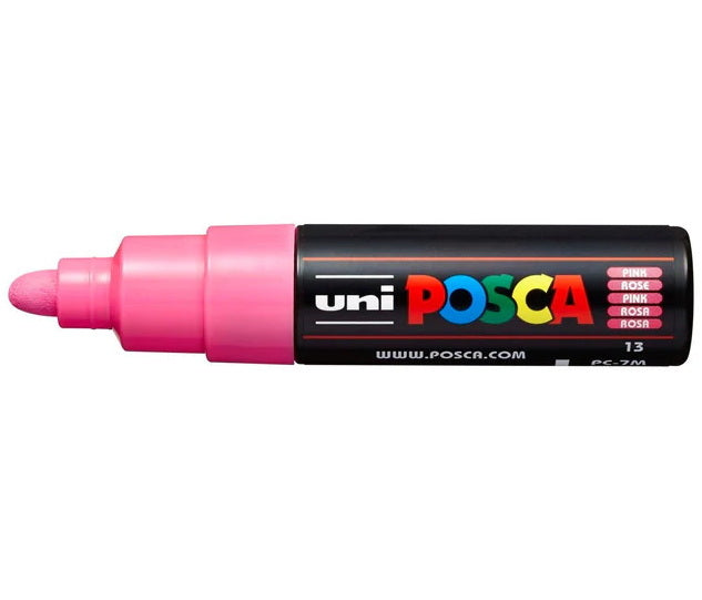 Marqueur posca conique pc-7m rose