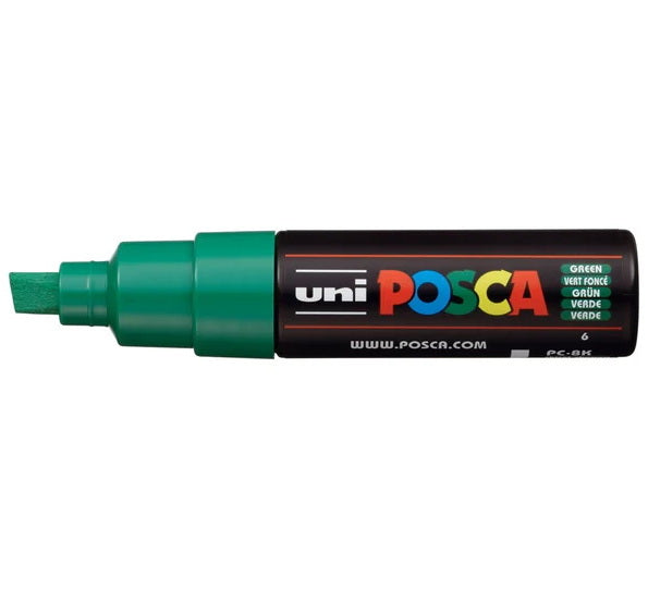 Marqueur posca biseau pc-8k vert