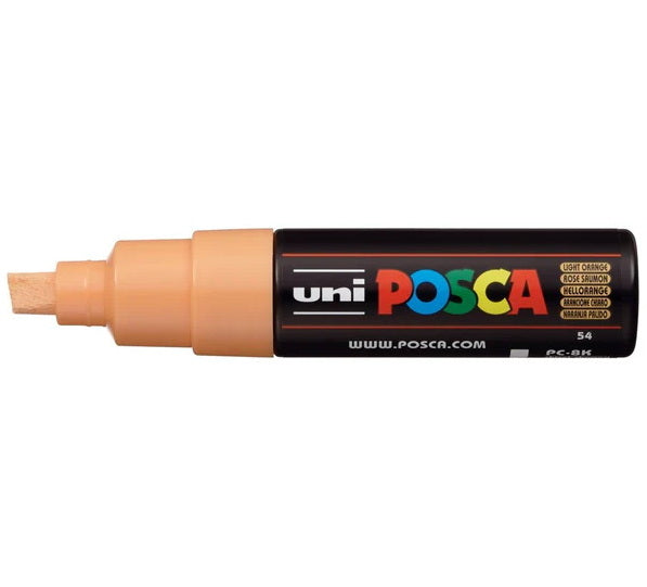 Posca Marker PC-8K Chisel Tip Light Orange