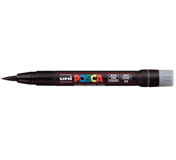 Posca Marker PCF-350 Brush Tip Black