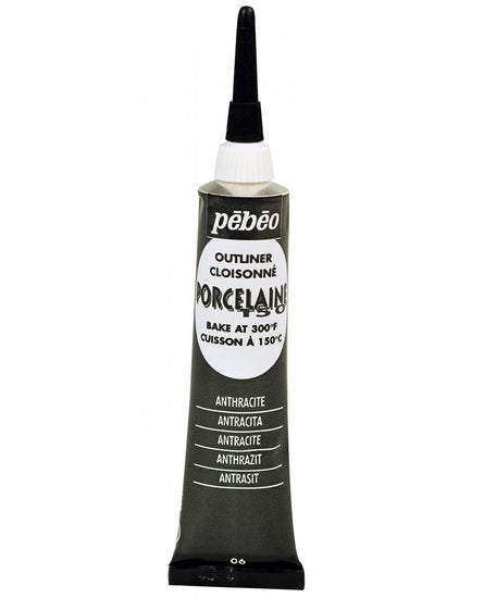Cerne relief - porcelaine 150 - 20ml - noir anthracite