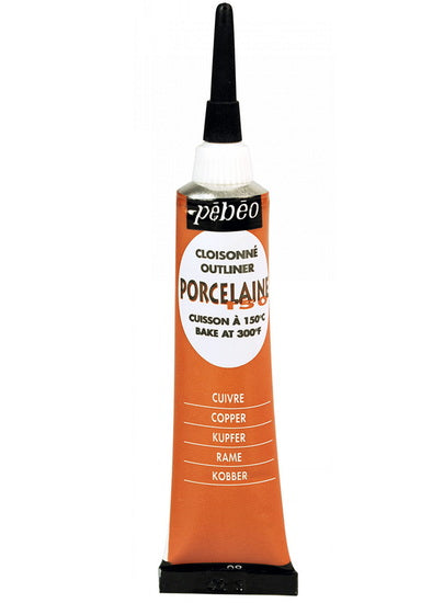 Cerne relief - porcelaine 150 - 20ml - cuivre