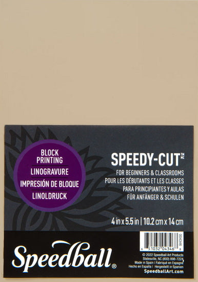 Speedy cut lino plate - 4x5.5in