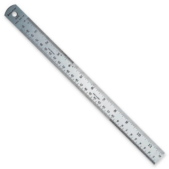 Règles acier 18po