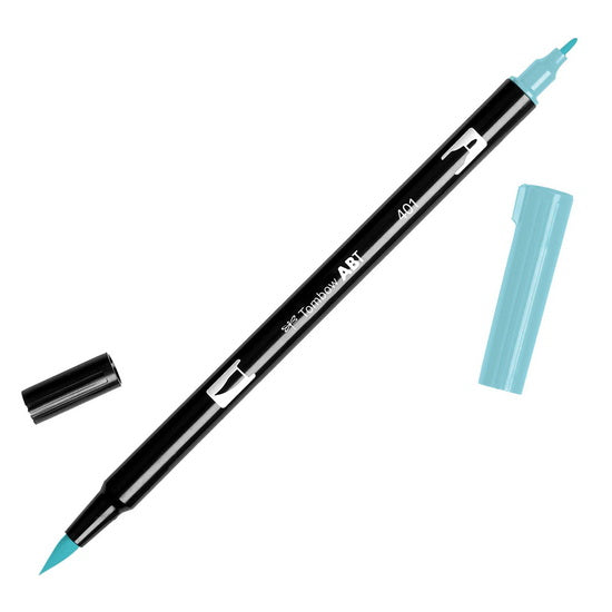 Dual brush pen aqua