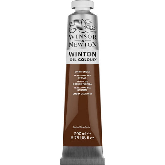 Winton oil - 200ml - burnt umber - s1