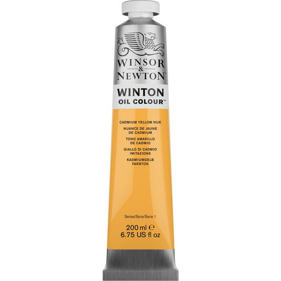 Huile winton - 200ml - nuance jaune de cadmium - s1