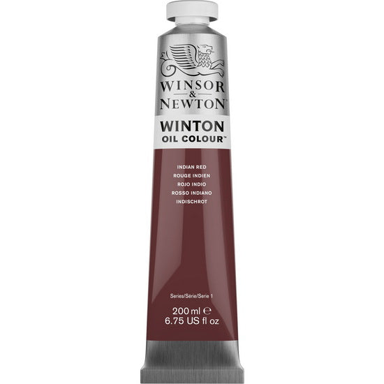 Winton oil - 200ml - indian red - s1