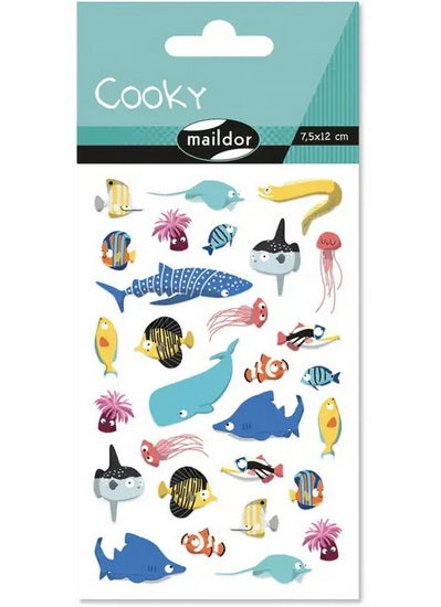 Cooky Stickers : Marine Animals
