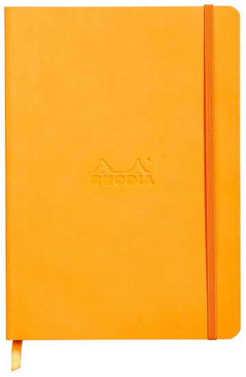 A5 Softcover Notebook Orange ligne
