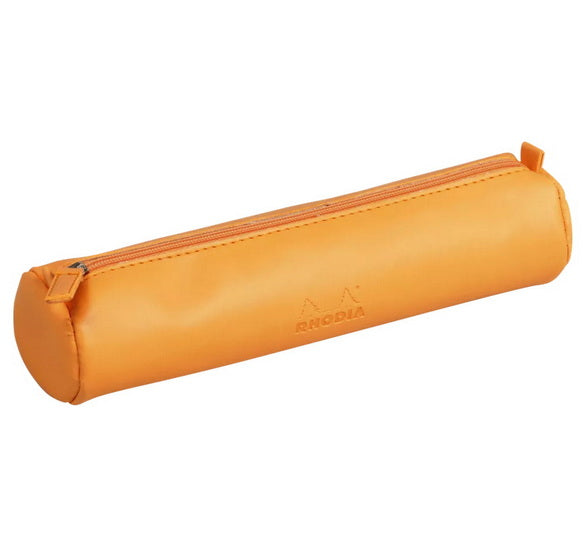 Round Pencil Case - ORANGE