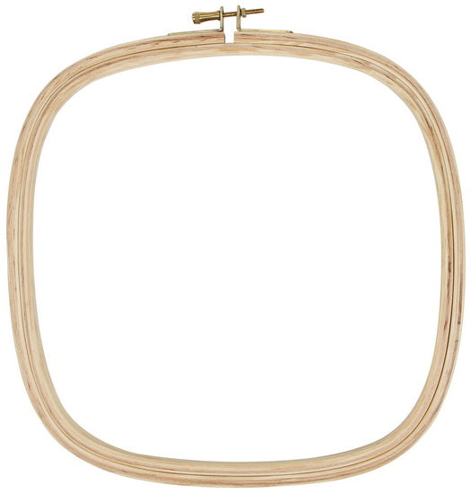 Cerceau à broder - carré - 25cm