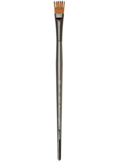 Zen Brush Short Handle S73 Flat Wisp 1/2"