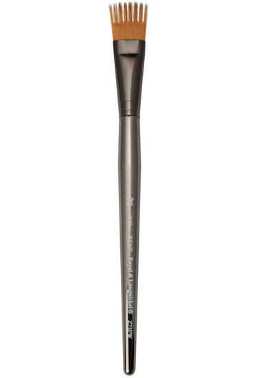 Zen Brush Short Handle S73 Flat Wisp 3/4"