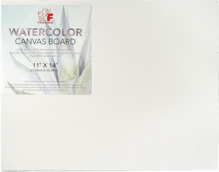 Toile carton pour aquarelle - 11 x 14 pouces