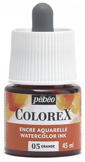 Encre aquarelle - colorex - 45ml - orange