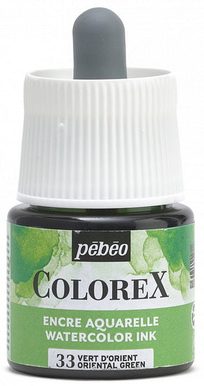 Watercolor ink - colorex - 45ml - oriental green