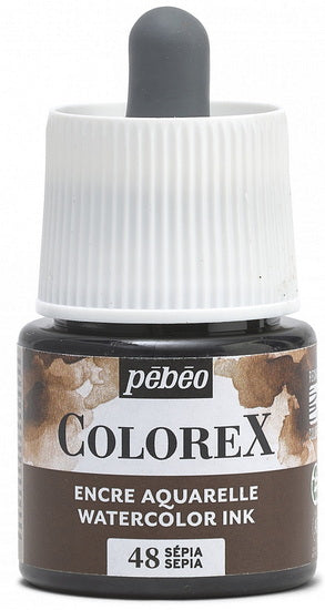 Watercolor ink - colorex - 45ml - sepia