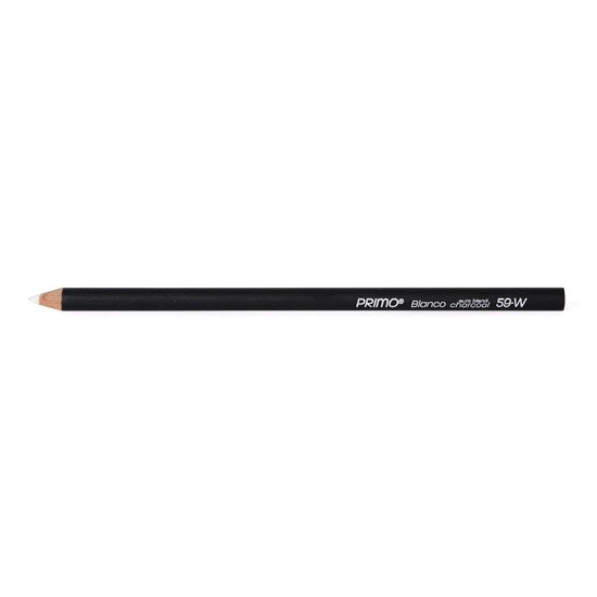 Primo Euro Blend Charcoal Pencil ? Bianco (White)