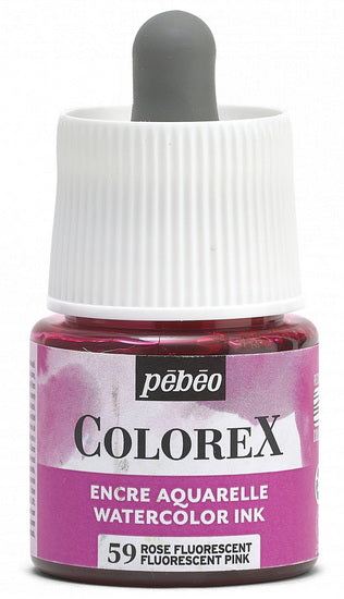 Watercolor ink - colorex - 45ml - fluorescent pink