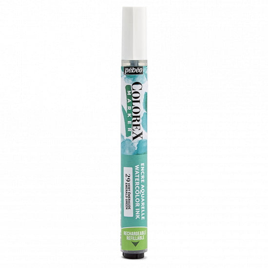 Watercolor marker - colorex - emerald green