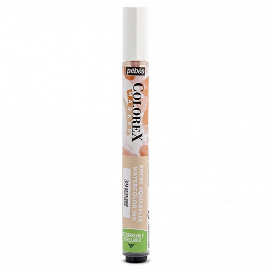 Watercolor marker - colorex - pink beige
