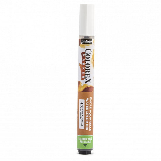 Marqueur aquarelle - colorex - sienne naturelle