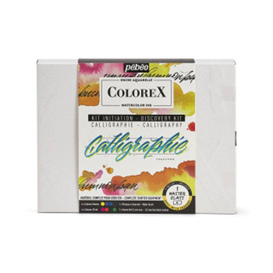 Watercolor set - calligraphy intro - colorex